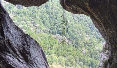 Cave mouth in Japan's Aichi Prefecture resembles giant cat, reminiscent of Ghibli films
