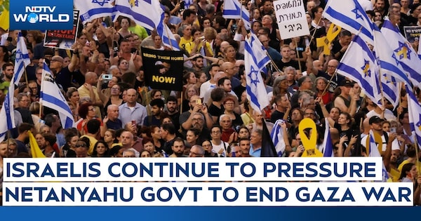 Israelis Continue To Pressure Netanyahu Government To End Gaza War