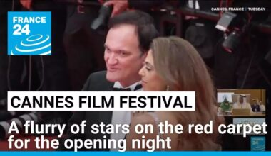 A flurry of stars on the red carpet for the opening night of the Cannes Film Festival • FRANCE 24