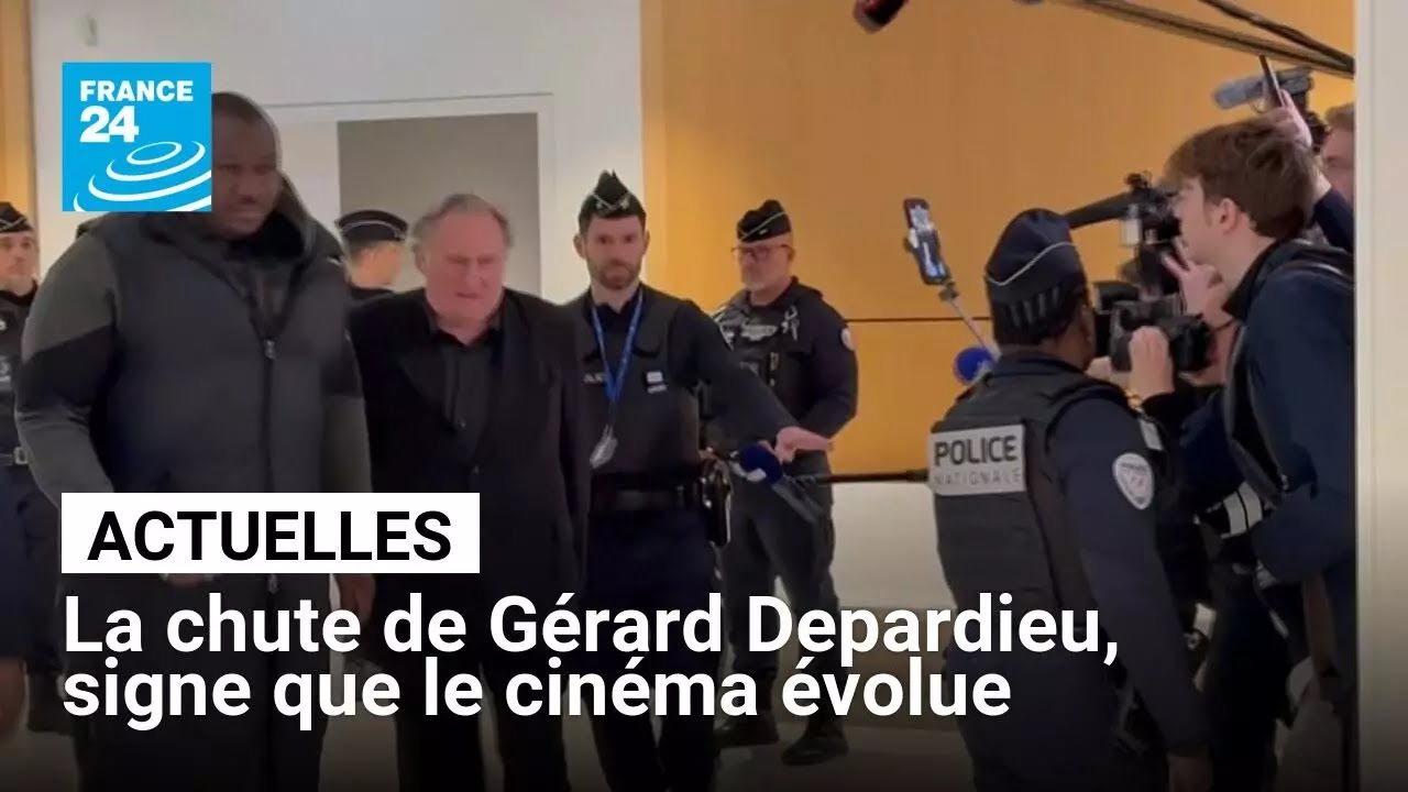 La chute de Gérard Depardieu, signe que le cinéma évolue • FRANCE 24