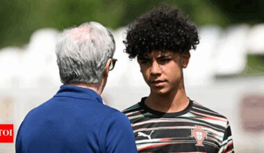 Cristiano Ronaldo Jr. scores match-winning brace in Portugal U15’s final triumph against Croatia | Football News