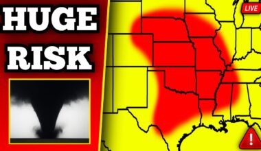 🔴 BREAKING Major Tornado Outbreak Coverage - Strong Tornadoes Likely With Live Storm Chasers