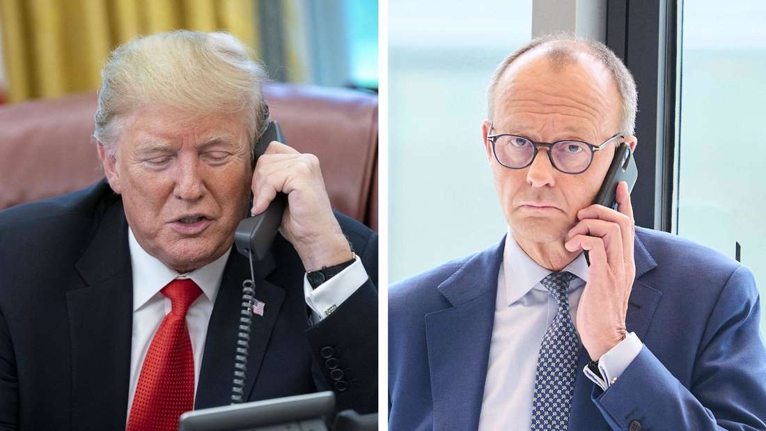 Merz weicht nach Trumps Putin-Telefonat von US-Linie ab