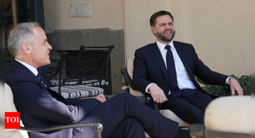 ‘Strongest when we work together’: Canadian PM Mark Carney, JD Vance hold talks over tariffs, border security