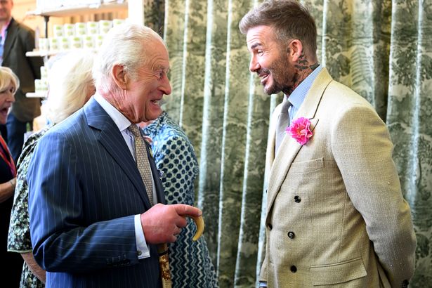 King Charles is working with David Beckham on a special project