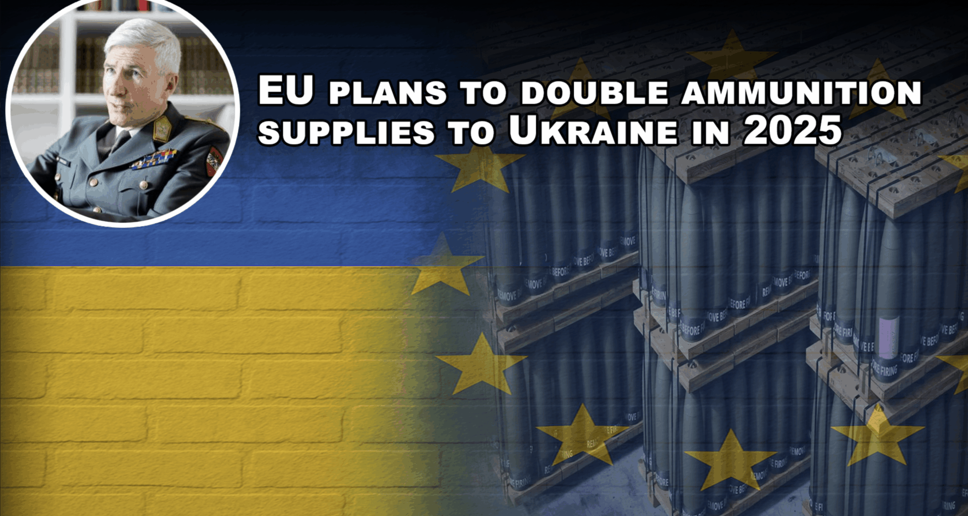 The EU plans to double large-calibre ammunition supplies to Ukraine in 2025—up to 2 million units. This step highlights Europe's commitment to Ukraine’s defence. Continued support and increased cooperation with Ukraine’s defence industry are vital to ensure victory over Russian aggression.