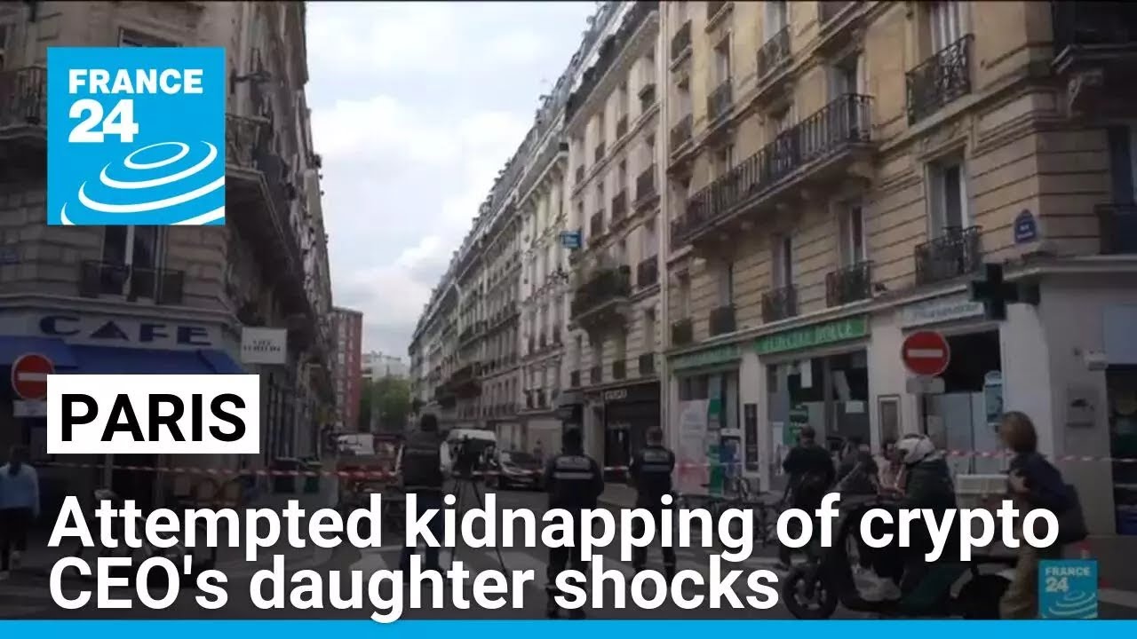 France: Attempted kidnapping of crypto CEO's daughter and grandson shocks Paris • FRANCE 24