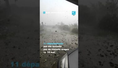⛈️ La Haute-Garonne touchée par des orages de grêle • FRANCE 24