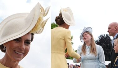 Kate Middleton reunites with Liz Hatton's family in emotional meeting at garden party