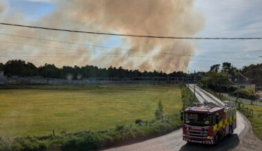 3rd time in a few weeks we've had to phone the fire service because some bam has lit a camp fire in the woods.