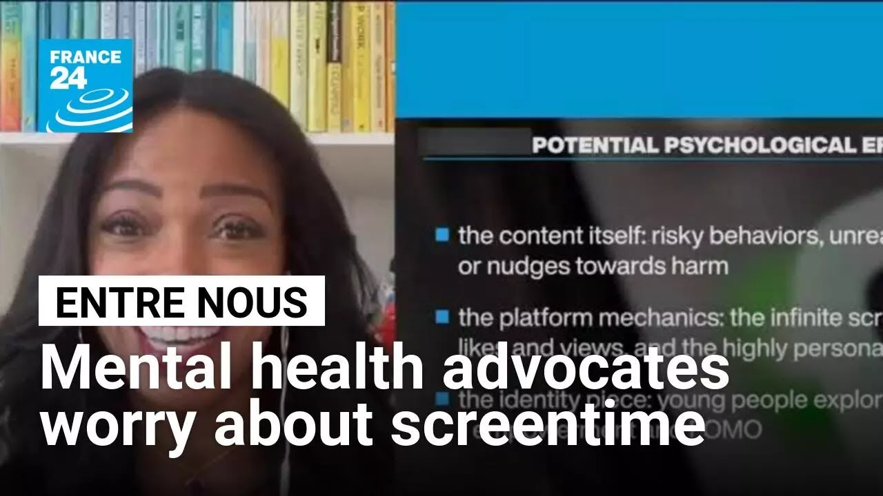 TikTok: Mental health advocates worry about screentime and content • FRANCE 24 English