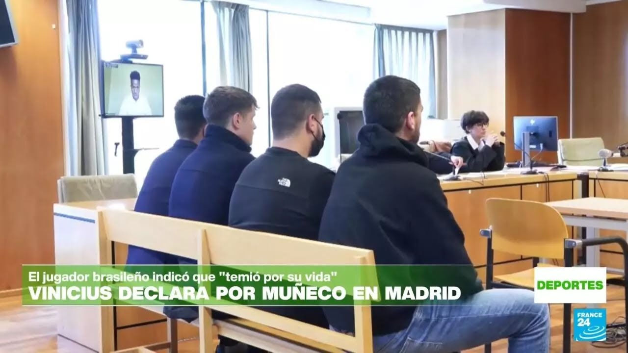 Vinícius Jr. testifica en juicio por muñeco colgado frente a su casa • FRANCE 24 Español