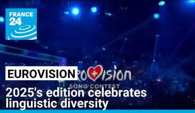 Eurovision 2025 celebrates record-breaking linguistic diversity • FRANCE 24 English