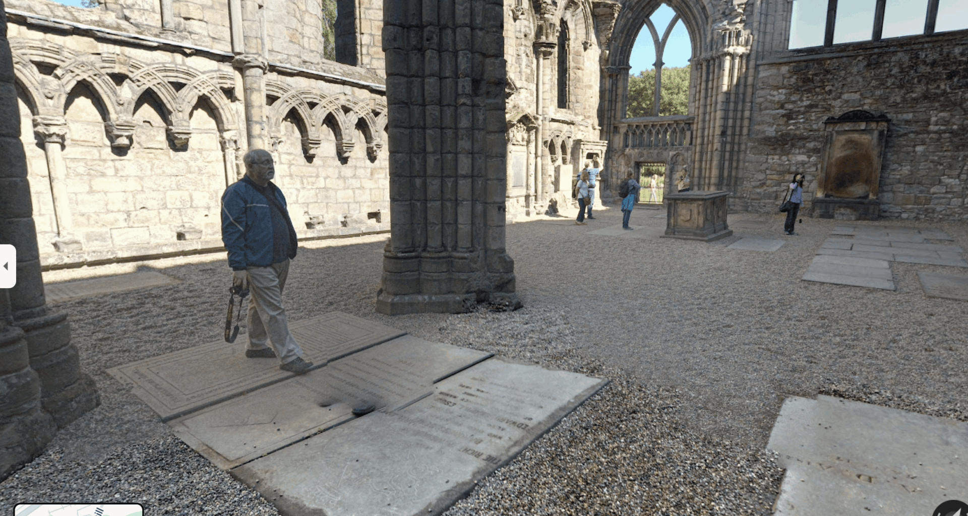What's the etiquette as far as walking on ancient grave markers?