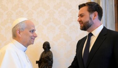 Why the Vice President didn't kiss the Pope's ring