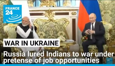 Indians lured to war in Ukraine by Russia under pretense of job opportunities • FRANCE 24 English