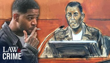 Kid Cudi Smokes Cig Before Explosive Testimony in P. Diddy Sex Trafficking Trial