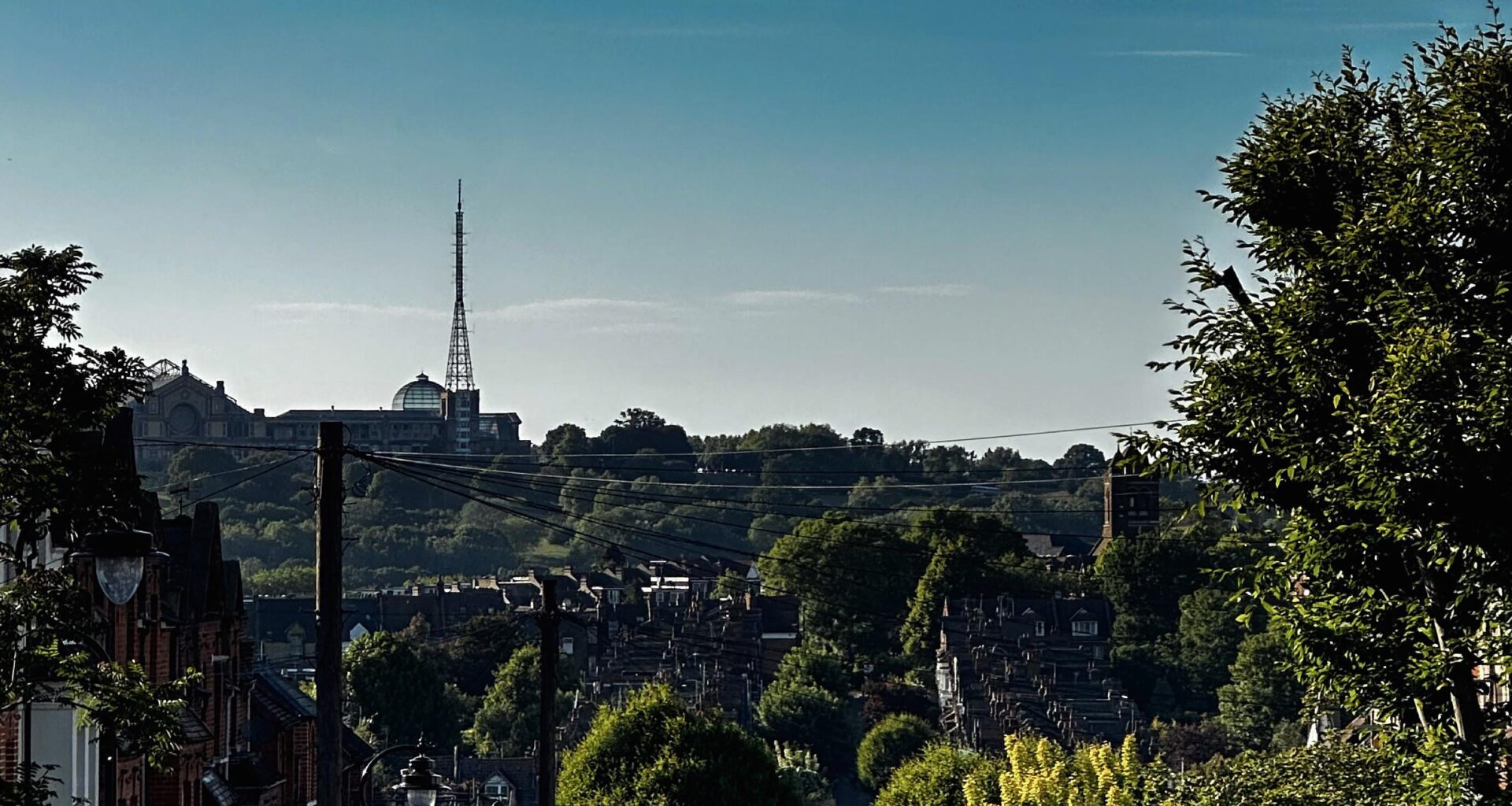 Alexandra Palace from Crouch End