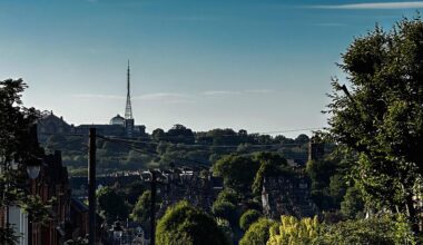 Alexandra Palace from Crouch End