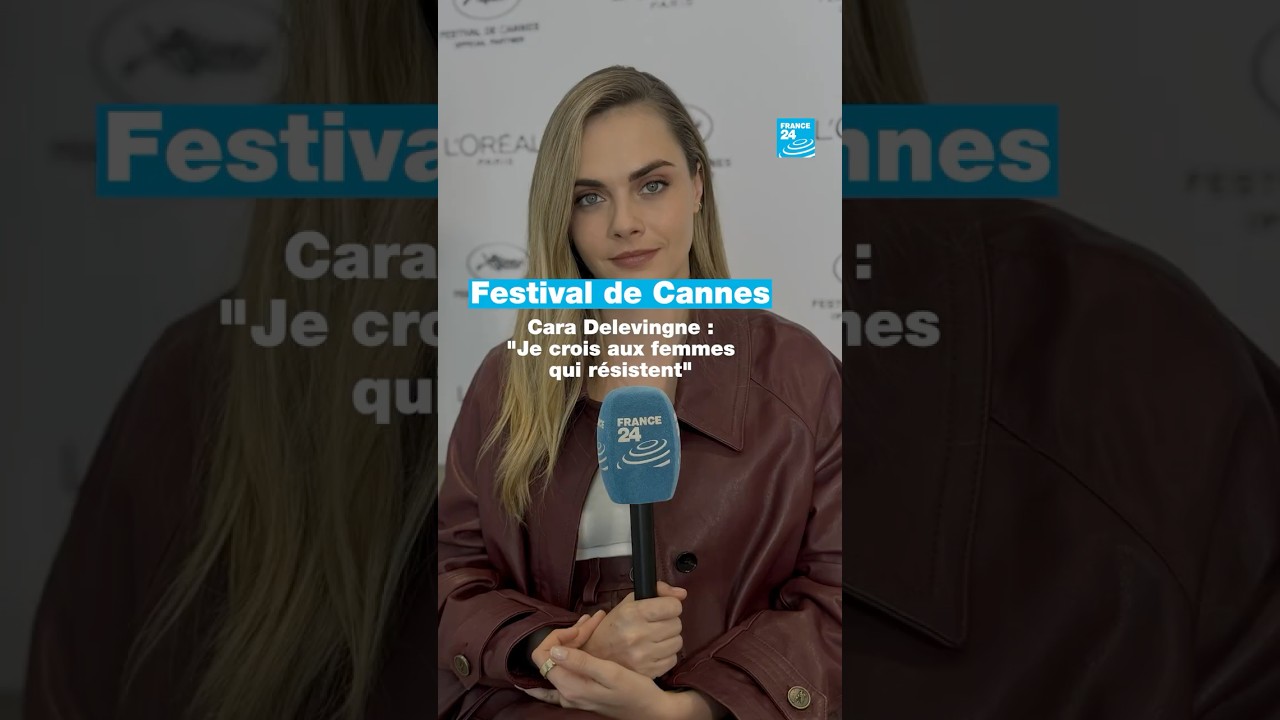 Cara Delevingne : "Je crois aux femmes qui résistent" • FRANCE 24