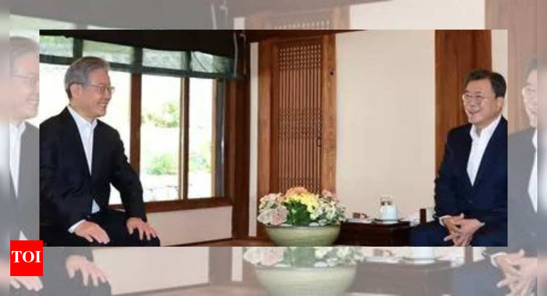 South Korea: DP's Lee meets ex-President Moon as election looms