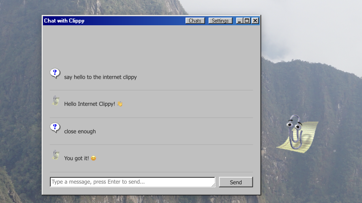 Someone Made an Actual AI Clippy