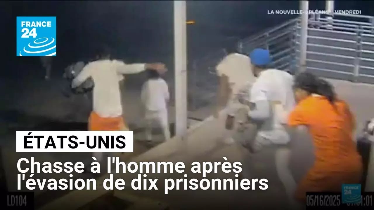 États-Unis : chasse à l'homme à la Nouvelle-Orléans après l'évasion de dix prisonniers