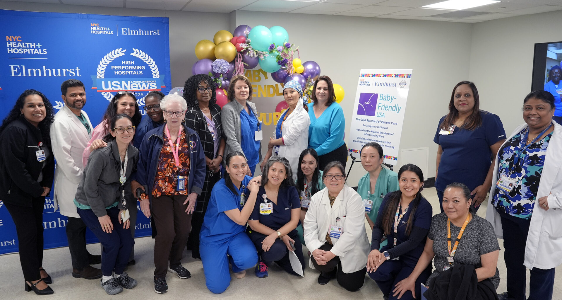 NYC Health + Hospitals/Queens and Elmhurst Achieve Prestigious Baby-Friendly Redesignation