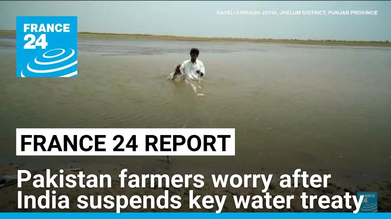Pakistan farmers worry after India suspends key water treaty • FRANCE 24 English