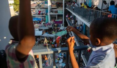 What is happening to the children of Haiti?