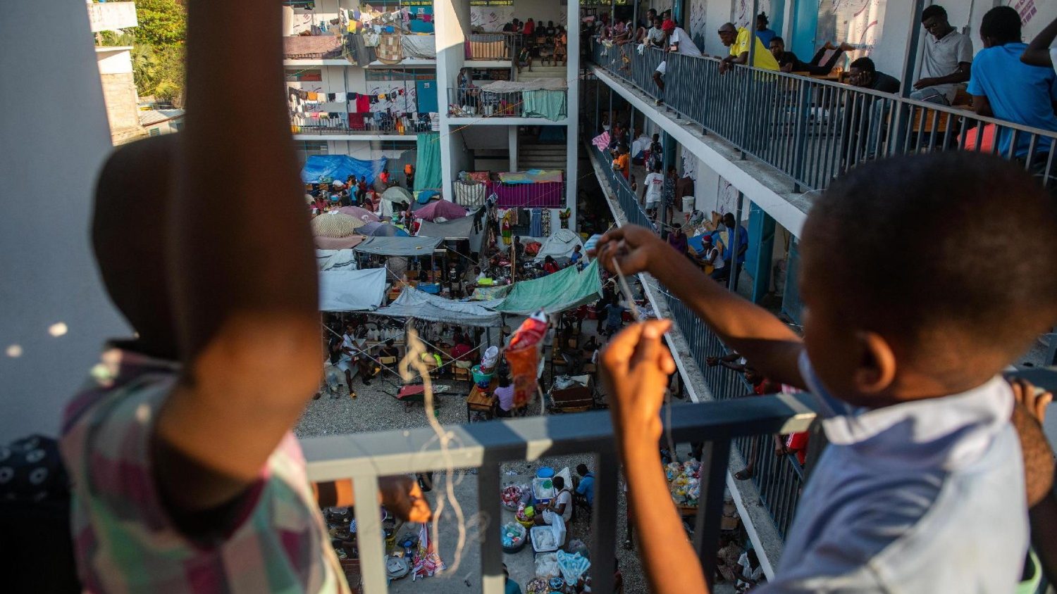 What is happening to the children of Haiti?