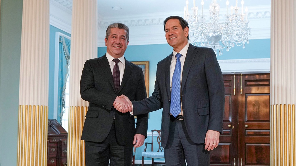 DVIDS - Video - Secretary Rubio meets with Iraqi Kurdistan Region Prime Minister Masrour Barzani