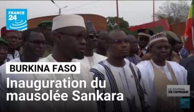 Burkina Faso : inauguration d'un mausolée en hommage à Thomas Sankara • FRANCE 24
