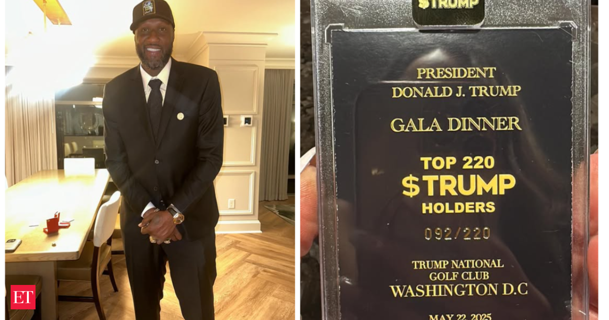 Lamar Odom brings protests to Trump's cryptocurrency dinner, audience boos