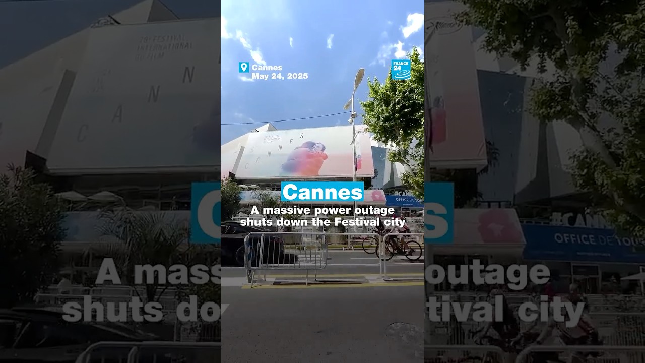 Massive power outage shuts down Cannes on the last day of the festival • FRANCE 24 English