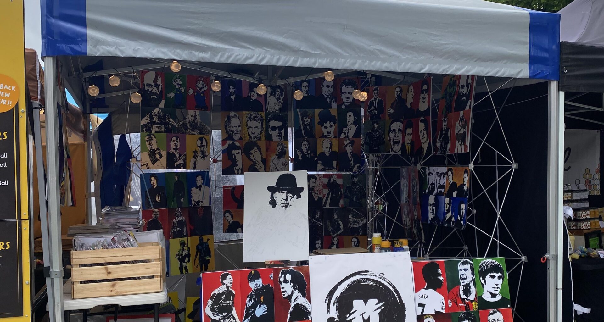 I’m over at City Hall in Belfast this weekend for anyone who wants to say hello. Weather isn’t great but will be here nonetheless 👌🏻