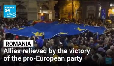 Romania's allies relieved by the victory of the pro-European party • FRANCE 24 English
