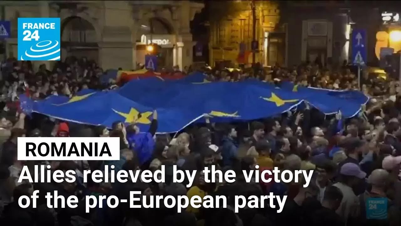 Romania's allies relieved by the victory of the pro-European party • FRANCE 24 English