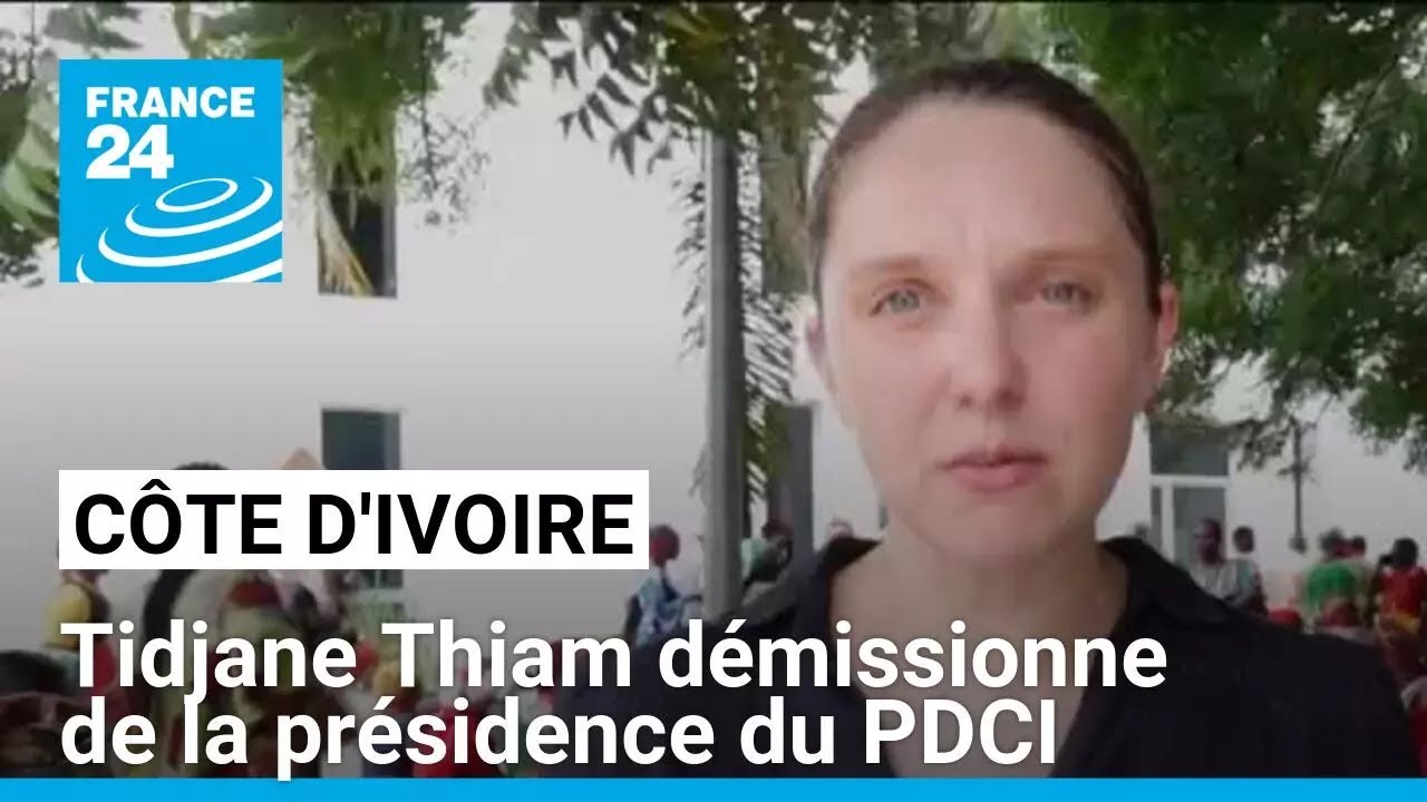 Côte d'Ivoire : Tidjane Thiam démissionne de la présidence du principal parti d'opposition