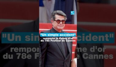 L'Iranien Jafar Panahi remporte la Palme d'or du 78e Festival de Cannes • FRANCE 24