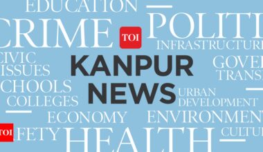 Petroleum-like substance flows from hand pumps in Jalaun village | Kanpur News