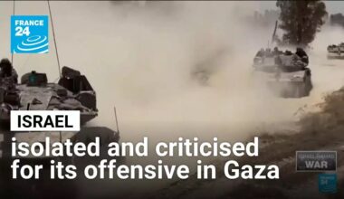 Israel increasingly isolated and criticised for its offensive in Gaza • FRANCE 24 English