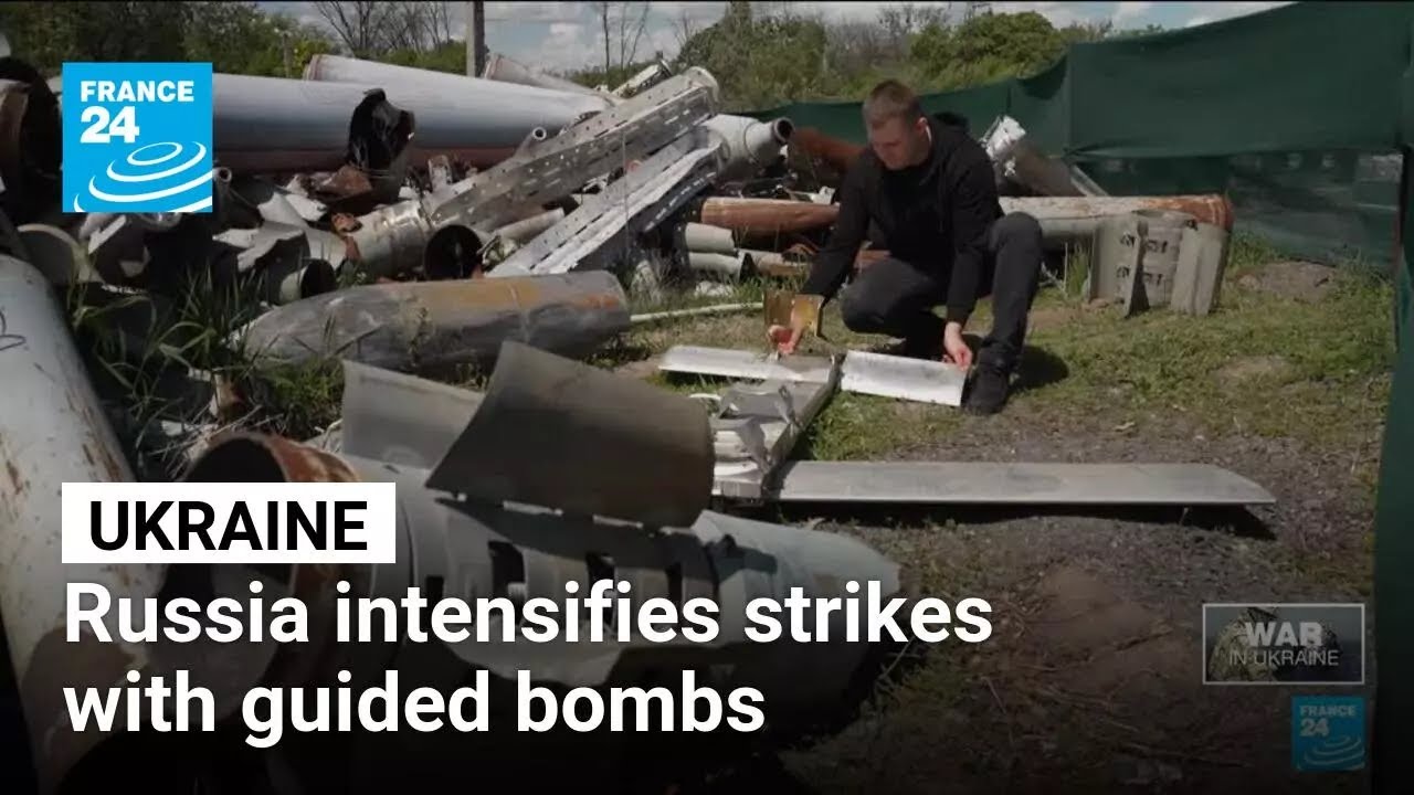 In Ukraine, Russia intensifies strikes with drones and guided bombs • FRANCE 24 English