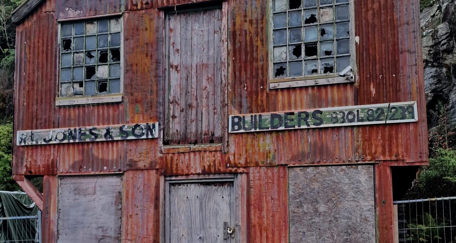 Old Carpenters workshop in Blaenau Ffestiniog