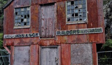 Old Carpenters workshop in Blaenau Ffestiniog