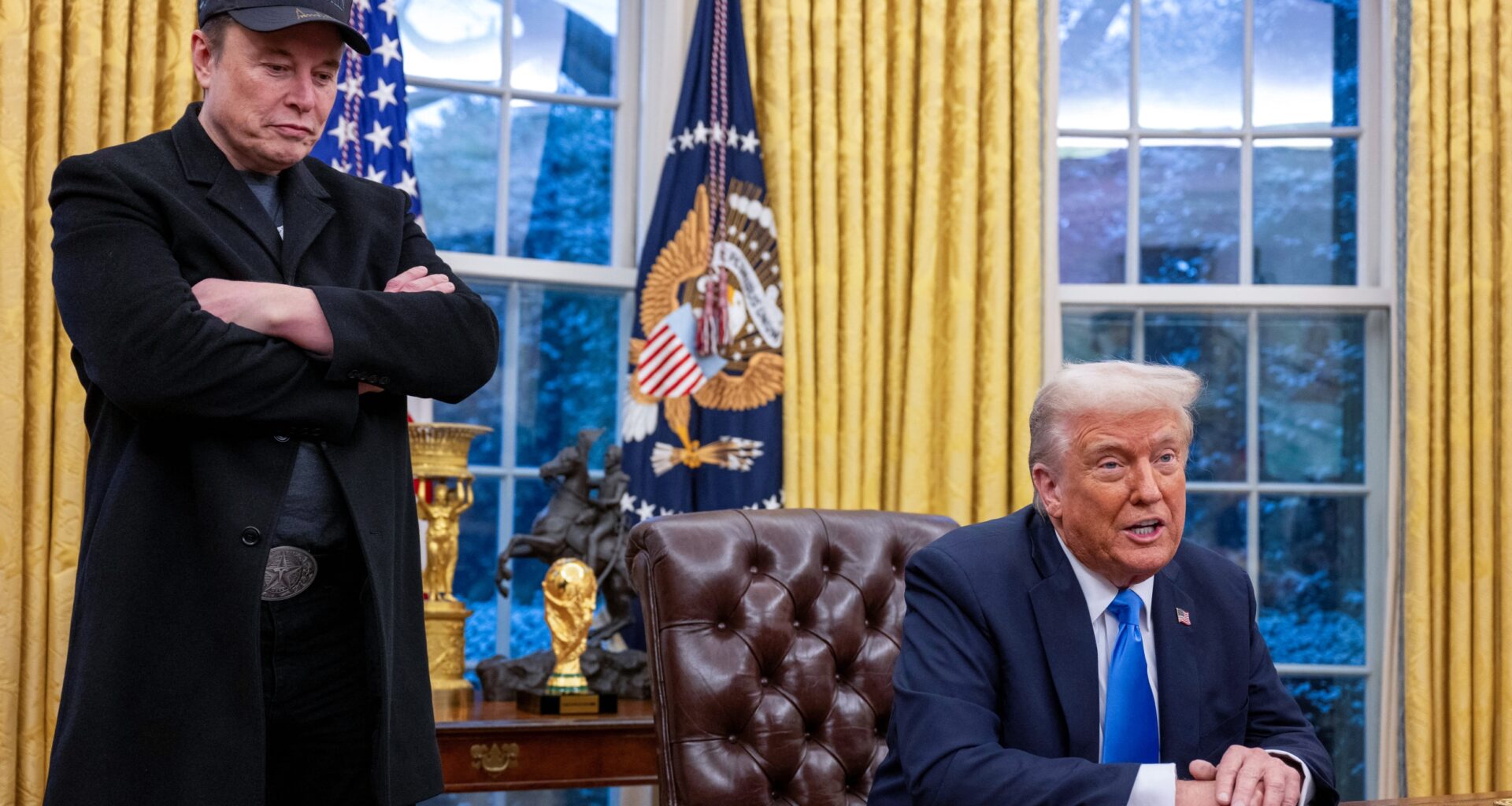 Elon Musk and Donald Trump
