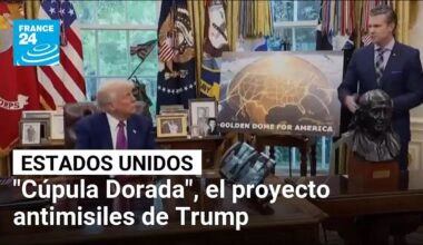Trump lanza el proyecto de defensa antimisiles "Cúpula Dorada" • FRANCE 24 Español