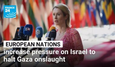 European nations increase pressure on Israel to halt Gaza onslaught • FRANCE 24 English