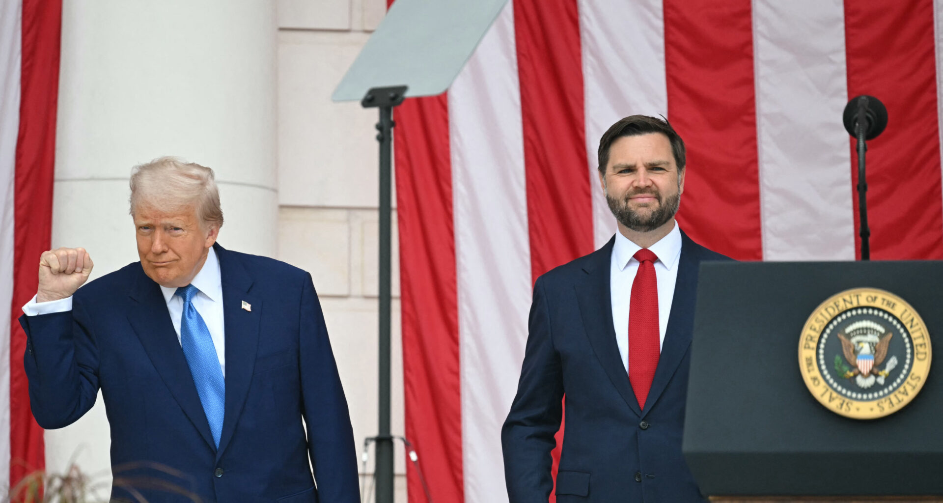 Trump Makes Biden Jibe During Arlington Memorial Day Address