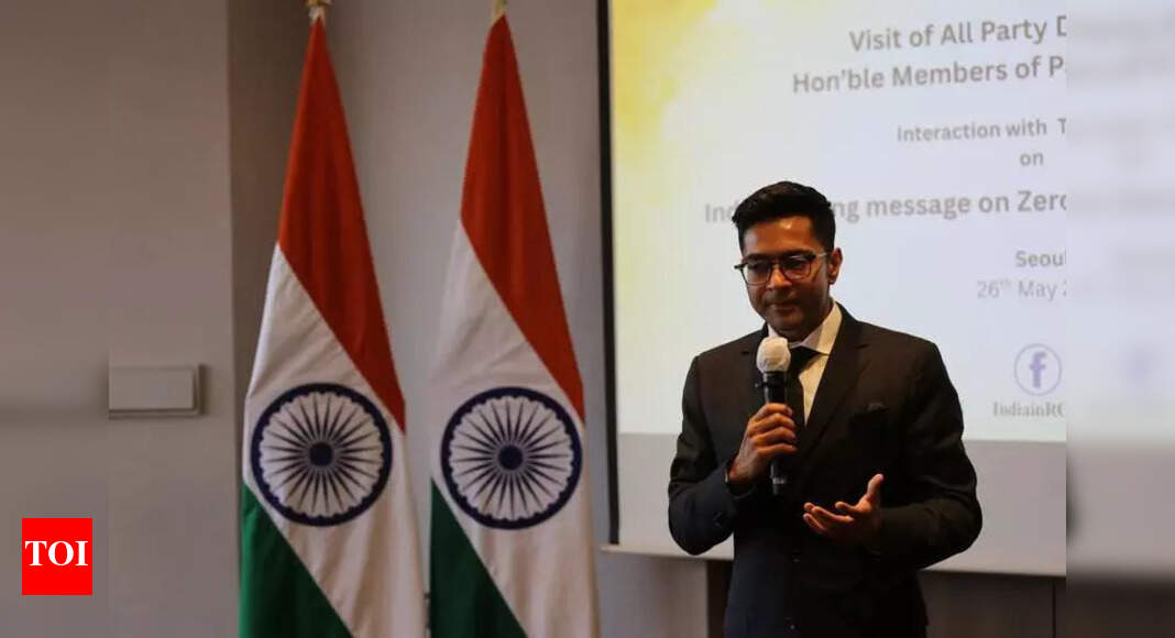 Snake you keep won’t bite only your neighbour: Abhishek warns Pakistan | Kolkata News